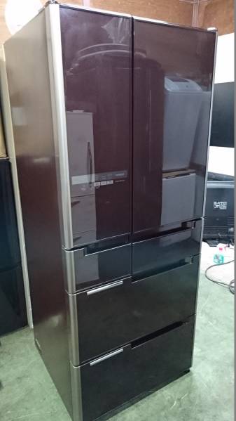 日立 10年式 R-Z6200 616L 真空チルド フレンチ6ドア 冷蔵庫 R-Z6200