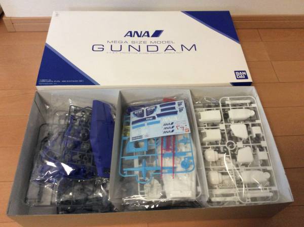 未開封未組立】ガンプラ 1/48 メガサイズモデル ガンダム ANA 