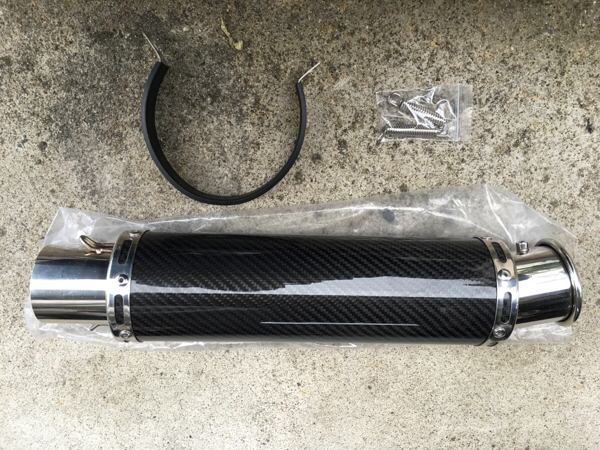 サイレンサー 汎用 スリップオン 60.5π 60.5パイ バイク マフラー