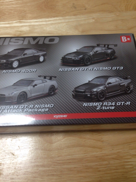 京商ミニカーくじ NISMO B賞4台セット② 京ミニカーくじNISMOB賞4台