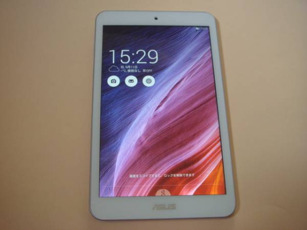 ASUS MeMo Pad 8 K011 タブレット白 ★訳あり美品