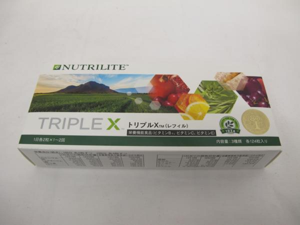 Nutrilite Triple X レフィル 3種類 各124粒 AMWAY アムウェイ トリプルX レフィル 124粒 NUTRILITE H6565