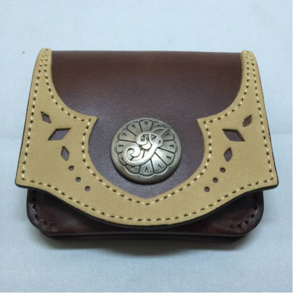 インディアン モーターサイクル レザー コインケース 未使用品