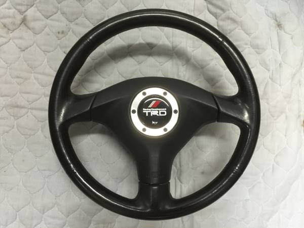 絶版 TRD ステアリング エアバック付き Bタイプ スープラ JZA80