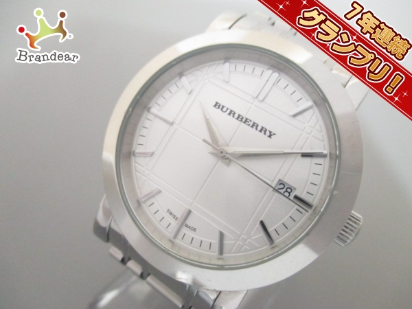 Burberry(バーバリー) 腕時計 BU1350 メンズ シルバー ウォッチ