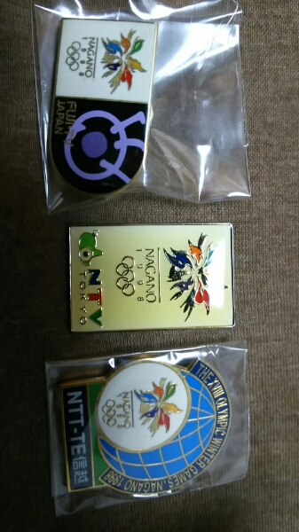 美術品・アンティーク・コレクション 1998長野オリンピック ピンバッジ