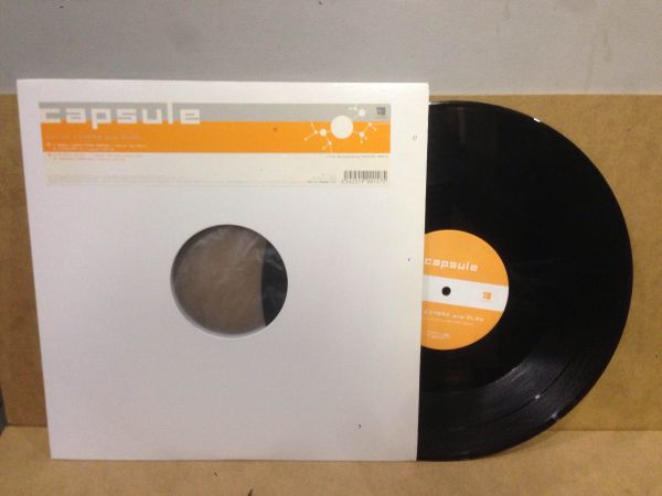 9 capsule CUTIE CINEMA pre-PLAY アナログ盤 中古_1