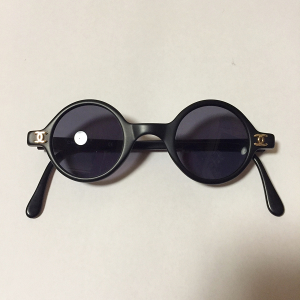 超希少 CHANEL シャネル ラウンド サングラス ココ ヴィンテージ