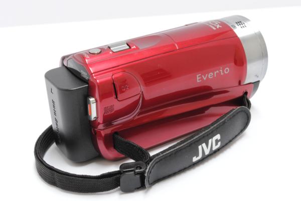 JVCKENWOOD 1D552☆JVC HDメモリームービー GZ-E565-R 32GB 本体のみ