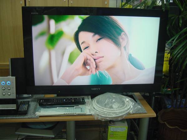 0334)東芝REGZA HDMI/D5端子搭載32インチハイビジョン液晶TV 32A1S