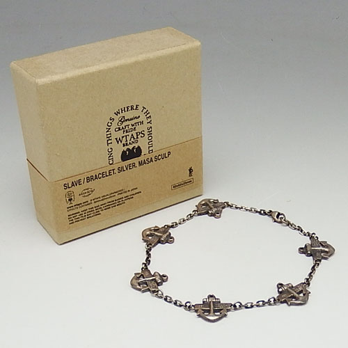 Wtaps SLAVE BRACELET SILVER MASA SCULP ダブルタップス 重要事項