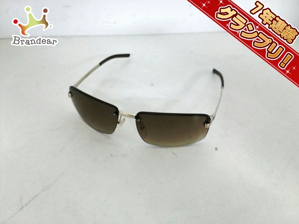 グッチ サングラス 新品同様 GG1794/S ダークブラウン×シルバー