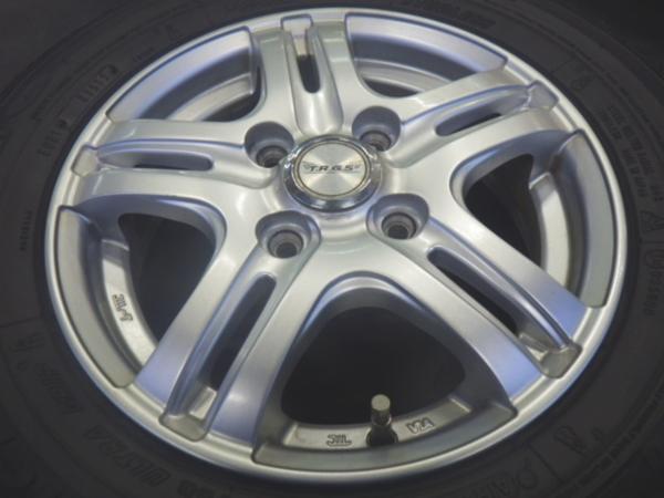 145⁄80R13 冬タイヤ 軽乗用車用アルミ付きスタッドレス4本組 145 