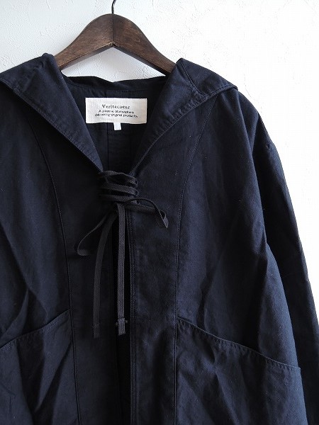 ヴェリテクール Veritecoeur *セーラー長袖羽織シャツF *綿0916
