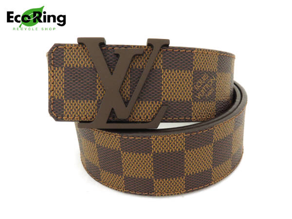 サンチュール LOUIS VUITTON ベルト ダミエ LV サン ダミエグラ