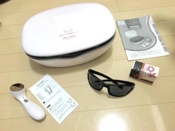 ケノン最新型Ver 6.2 Ke-non 中古美品 カートリッジ&美顔器付き 脱毛