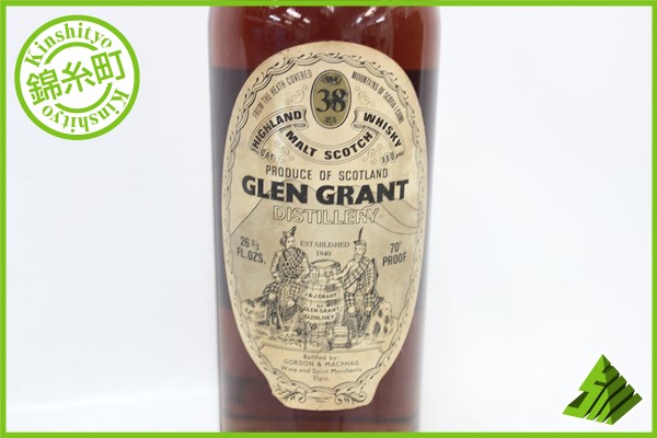 ◇注目! GM グレン・グラント 38年 GLEN GRANT スコッチ GE 食品、飲料