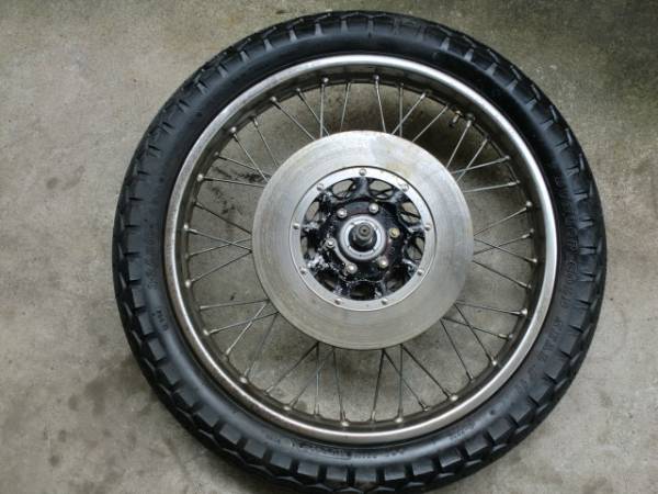 CB750K フロントホイール K0~K4 Four CB750Fourの手堅いK4人気この