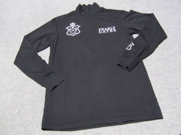 ★パーリーゲイツ　長袖ストレッチゴルフシャツ　Mサイズ相当