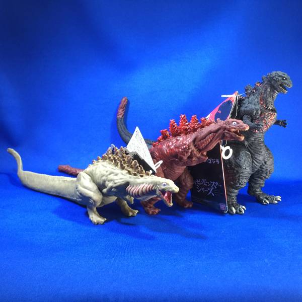 新品 ムービーモンスター シン ゴジラ 第二・第三・第四形態 シン