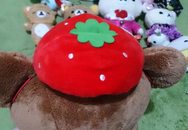 リラックマ　あつめてぬいぐるみ　いちごカー　リラックマストアー限定商品 リラックマストア限定商品 リラックマストア限定商品 あつめて