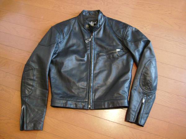 KOMINE、コミネ、本革ジャケット、黒 男性用 自動車、オートバイ