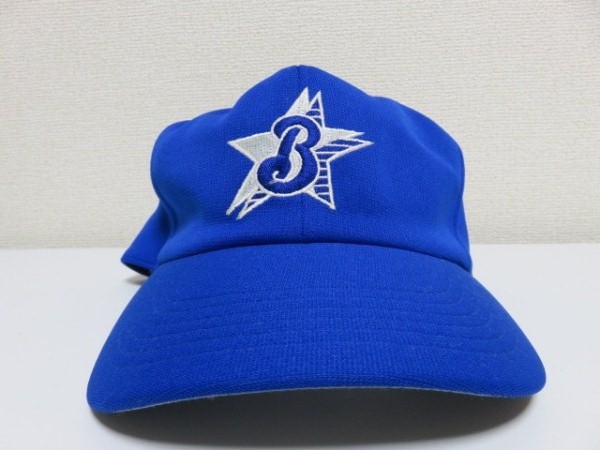 90年代 00年代 横浜ベイスターズ 帽子 キャップ CAP 青 LL DeNA