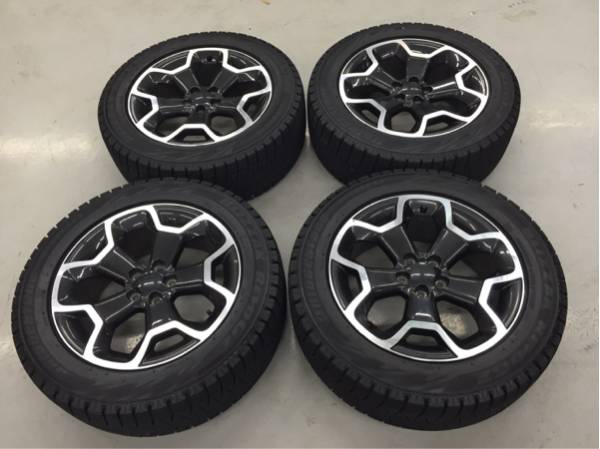 225/55/R17 スバルXV スタッドレス 純正アルミ ブリヂストン