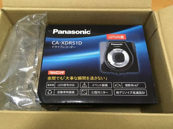 ◇◇◇ 新品 パナソニック ドライブレコーダー CA-XDR51D