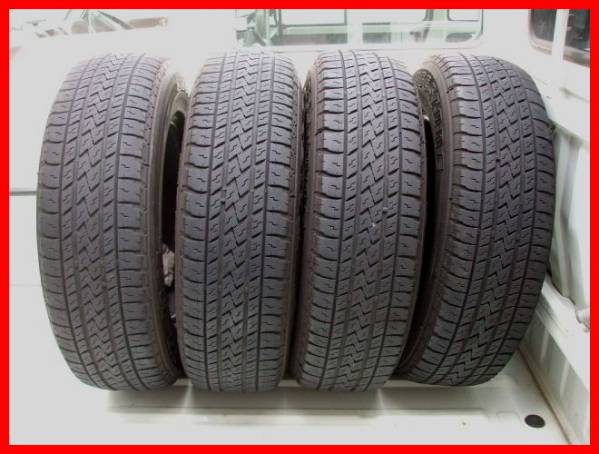 215/70R16 ４本　ブリヂストン　DUELER H/L