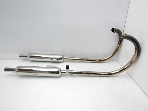 W650 W400 大和 ダイワ フルエキ ステンレス マフラー ツイン 別画像 