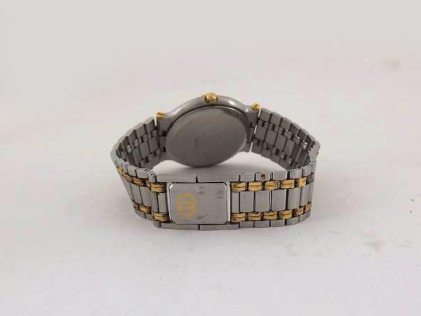 グッチ 腕時計 9000M GUCCI コンビカラー デイト ユニセックス 
