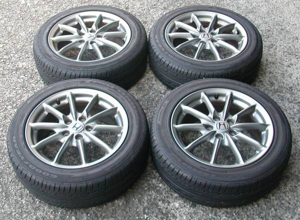 オデッセイ純正アルミ＆215/55-17　４本セット