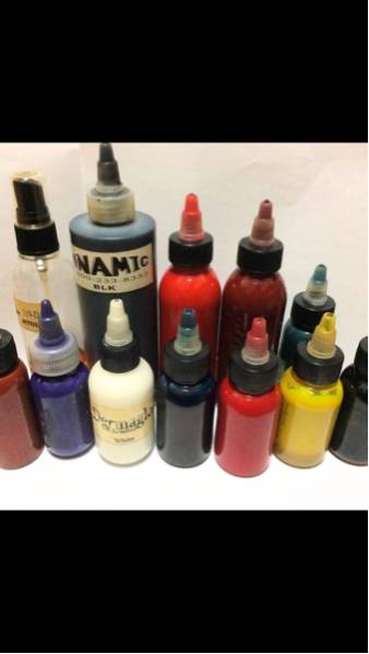刺青 tattoo タトゥー インクセット タトゥーインク （5ml） 10色