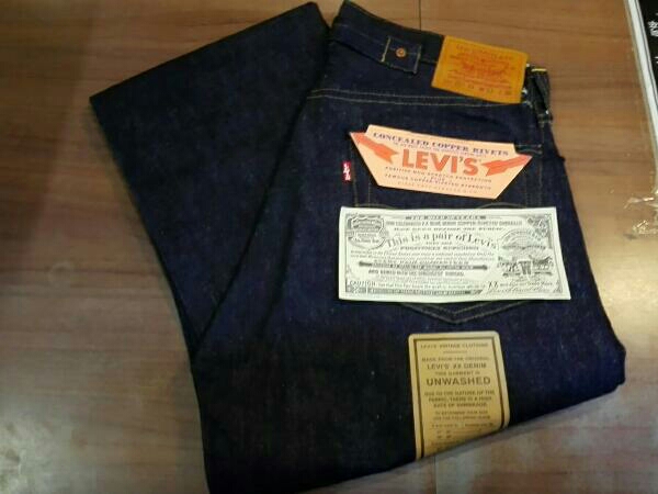 90s Levi's 201XX バレンシア USA製 濃紺 耳付 W34 90's LEVI'S 201XX バレンシア工場 シンチバック 濃紺 W32 201XX USA製