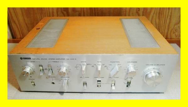 YAMAHA プリメインアンプ CA-1000Ⅱ ジャンク