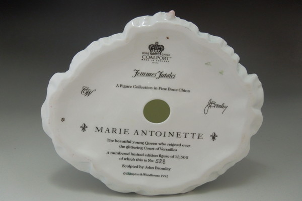 激レア美品 コールポート限定 マリー・アントワネット COALPORT 美