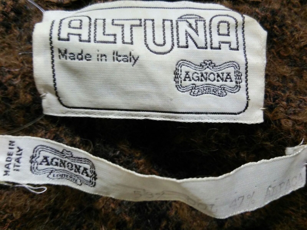 アニオナ ポンチョ M レディース AGNONA