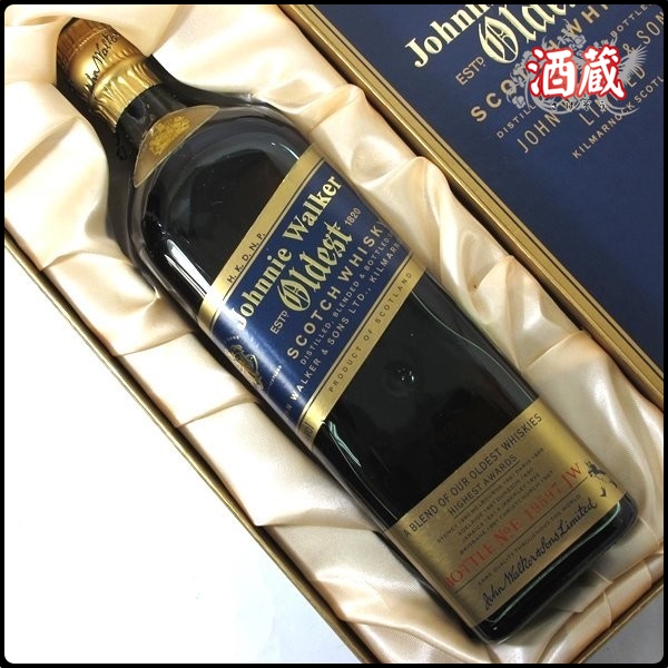 ZR139○古酒 ジョニーウォーカー ブルーラベル○オールデスト 箱 ZR139○古酒 ジョニーウォーカー ブルーラベル○オールデスト 箱