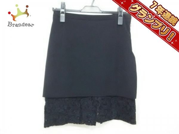 ヌメロ ヴェントゥーノ スカート 38 レディース 美品 黒 N゜21