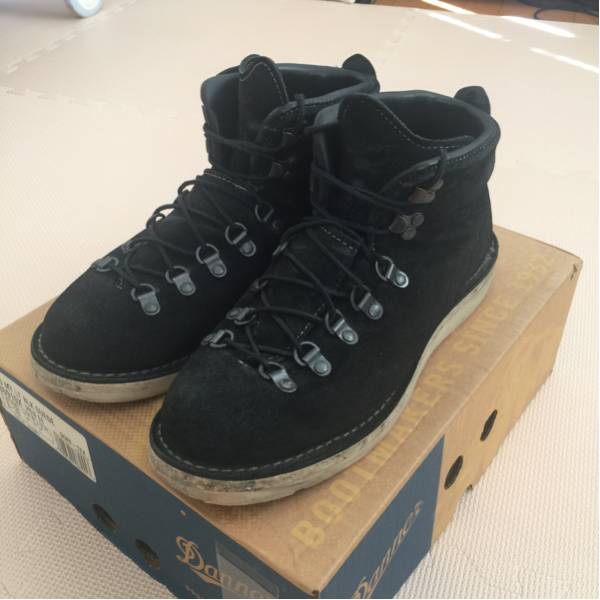 DANNER マウンテンライトブラックスェードGORETEX US9.5
