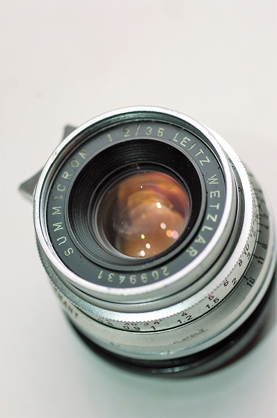 Leica leica summicron 35mm f2 ズミクロン 8枚玉 Summicron 35mm F2