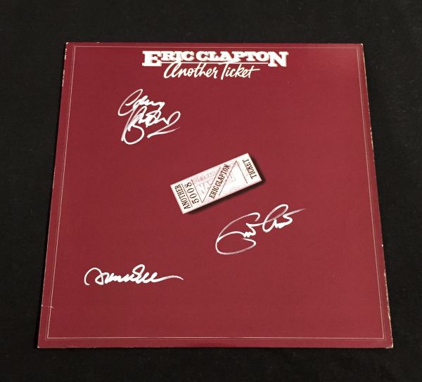 Eric Clapton Procol Harum Gary Brooker 直筆サイン レコード ご覧