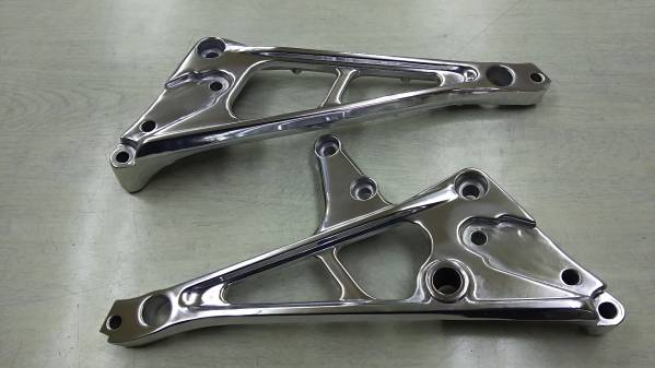 当時物 希少 CBX400F 550F ステッププレート 鏡面研磨済み～♪ CBX400F 