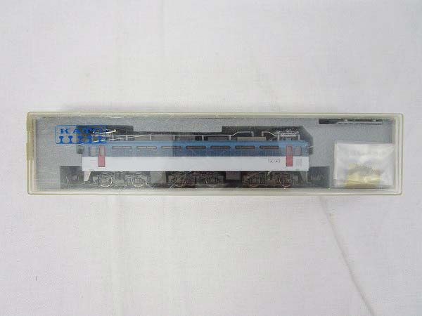 動確済KATO Nゲージ 3010-4 EF81 500番台JR貨物色 青/白[梱0.1]