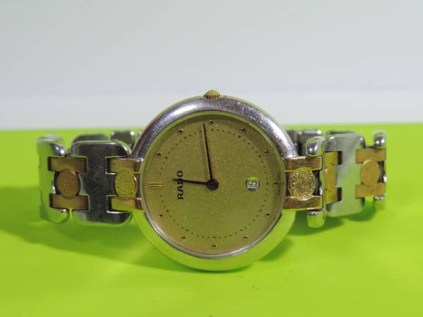 RADO ラドー クオーツ メンズ腕時計 160.3568.2 稼働品 RADO メンズ 