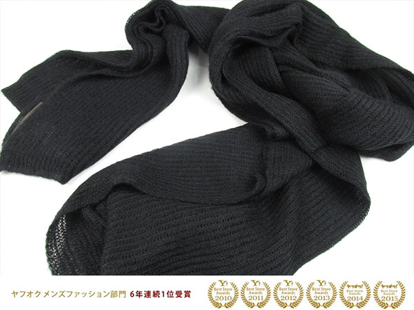 ■T4049■定5.8万 RICK OWENSイタリアVirgin Woolウールストール