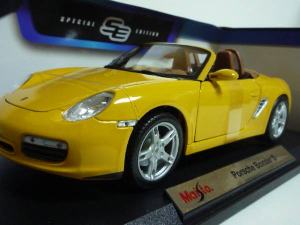 マイスト1/18◇ポルシェ ボクスターS ◇ Porsche Boxster S ミニカー