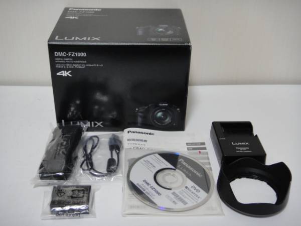 Panasonic DMC-FZ1000 4Kデジカメ 付属品充実 Panasonic DMC-FZ1000 4K