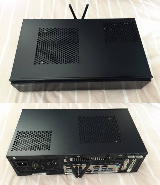Mini-ITX マザボ（DDR4メモリ8GB付き）・HTPCケース・SFX電源